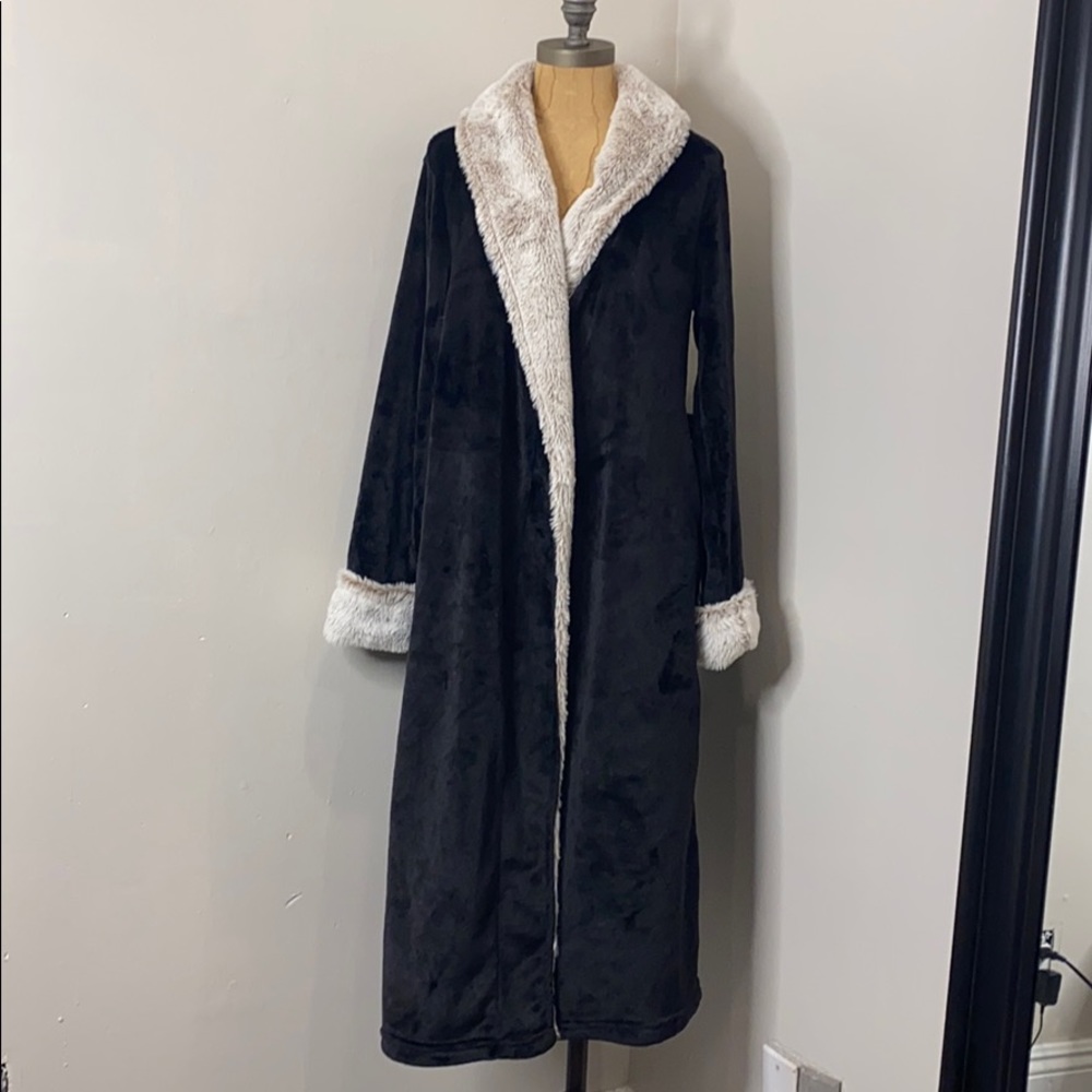 Robe Flux Fur Trim